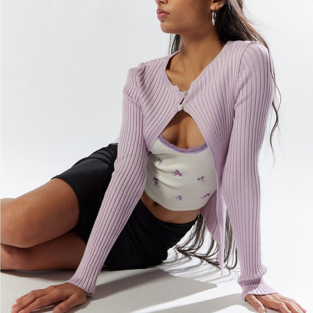 Urban Outfitters Lavender Cardigan